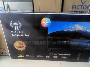 Rolex Smart Tv 65 , Andrayd Doubel Gelass New