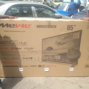Mewe 85"Inch Tv Smart Double