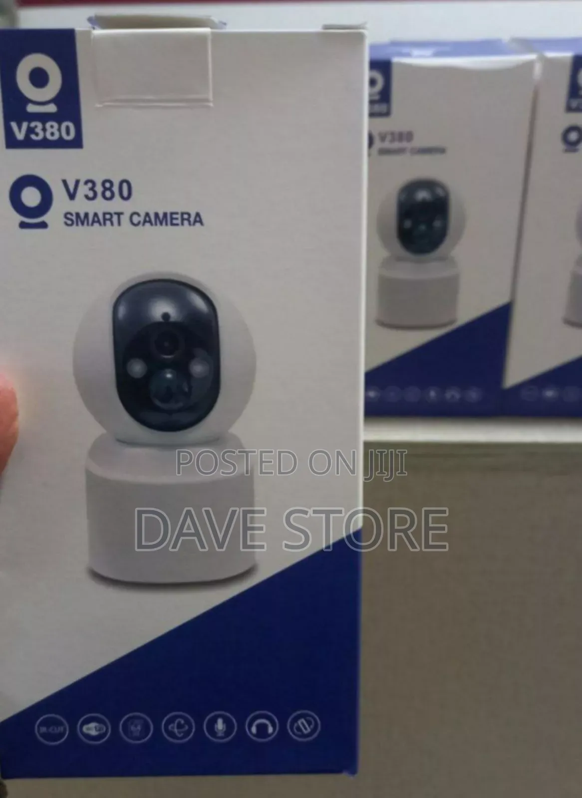 Rechargeable Sim Support 
Camera 