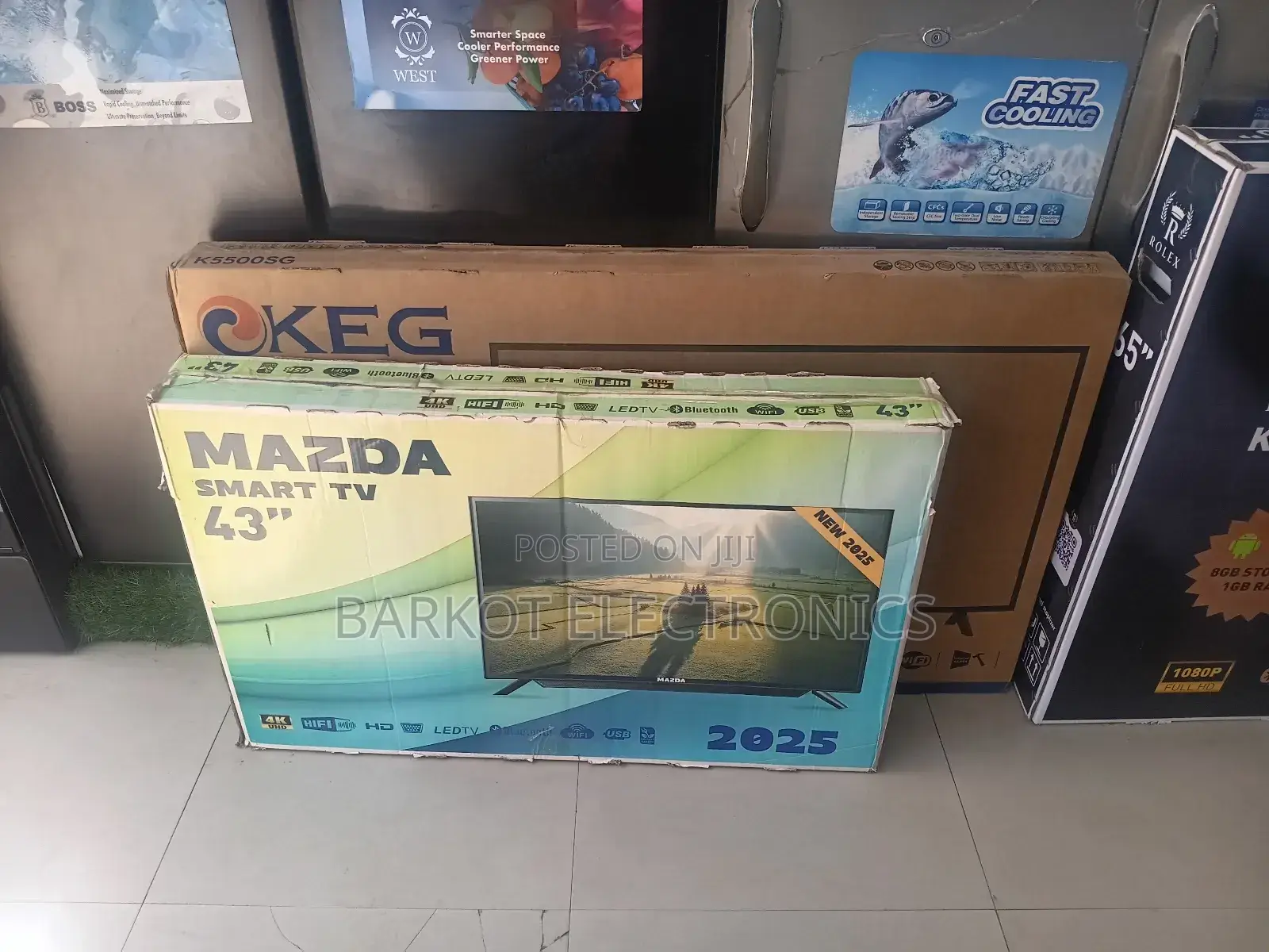 Mazda Smart Tv 43 Inch ,Uhd Hifi Hd Led Tv