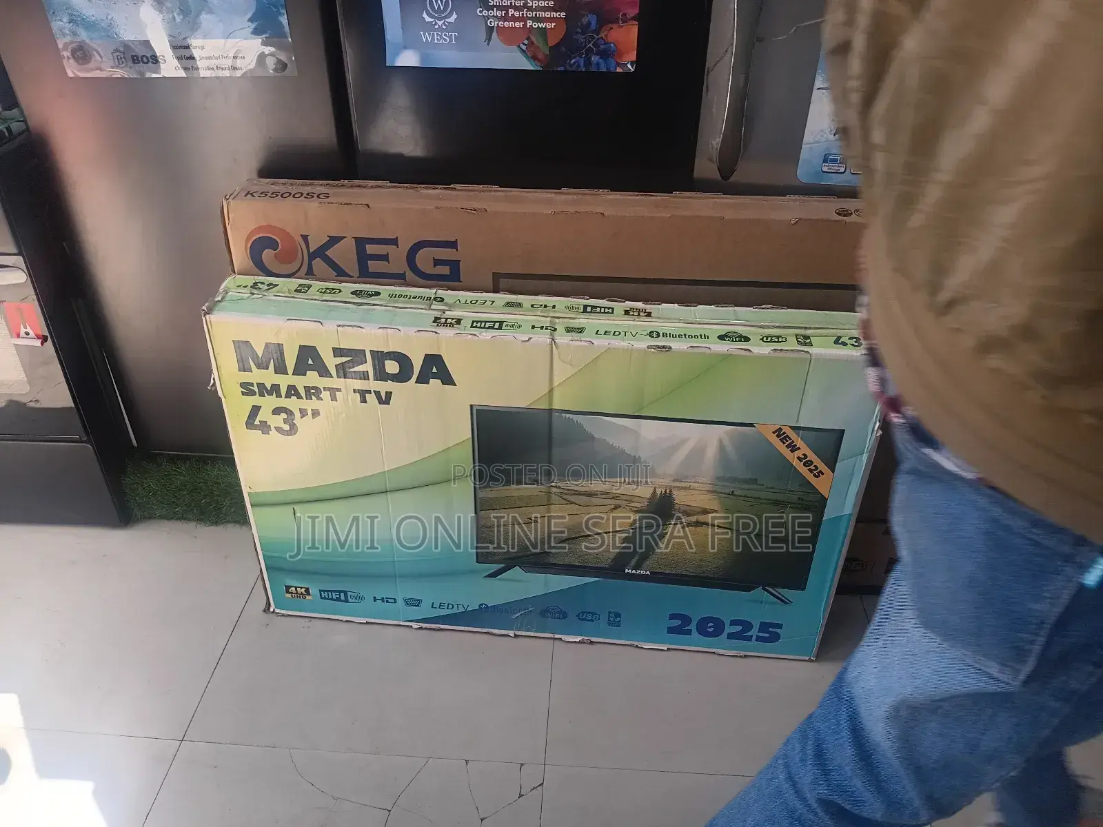 Mazda Smart Tv 43 Inch ,Uhd Hifi Hd Led Tv