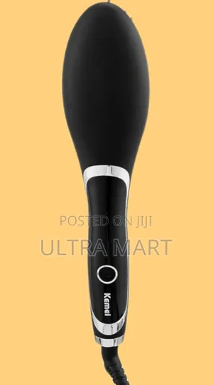 Kemei Professional Hair Straightener Brush