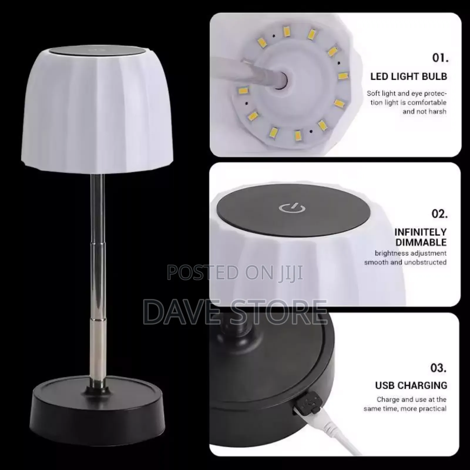 Rechargeable Led Table Lamp