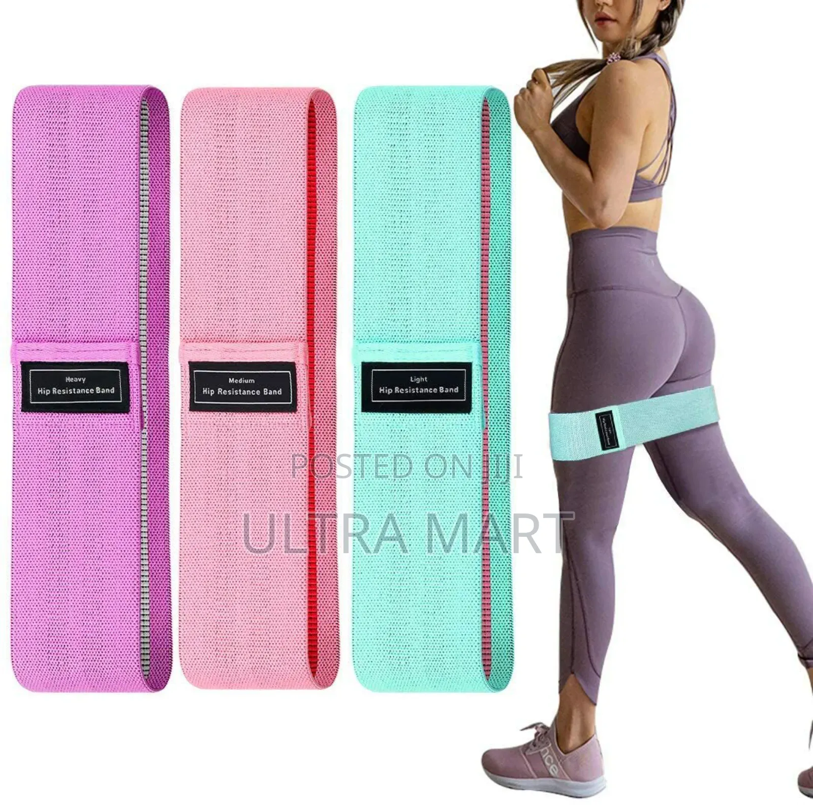 3pcs Hip Resistance Band