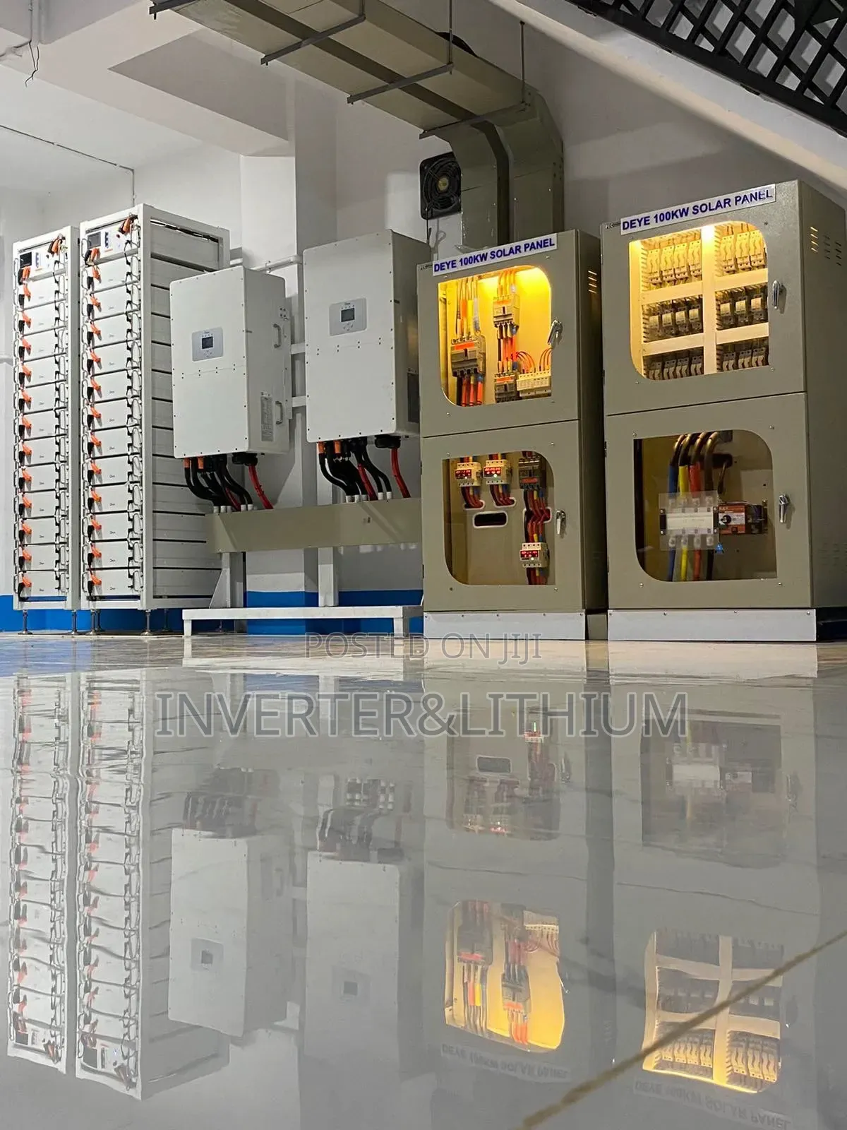 60kw Hybrid Inverter Lithium Ion Battery/Automatic Power Backup.