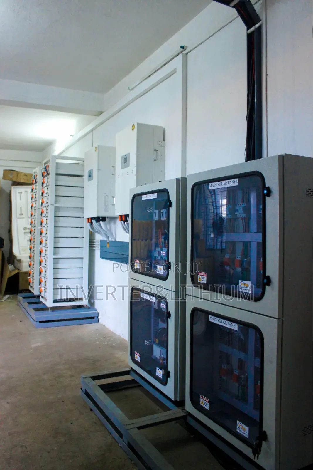 60kw Hybrid Inverter Lithium Ion Battery/Automatic Power Backup.