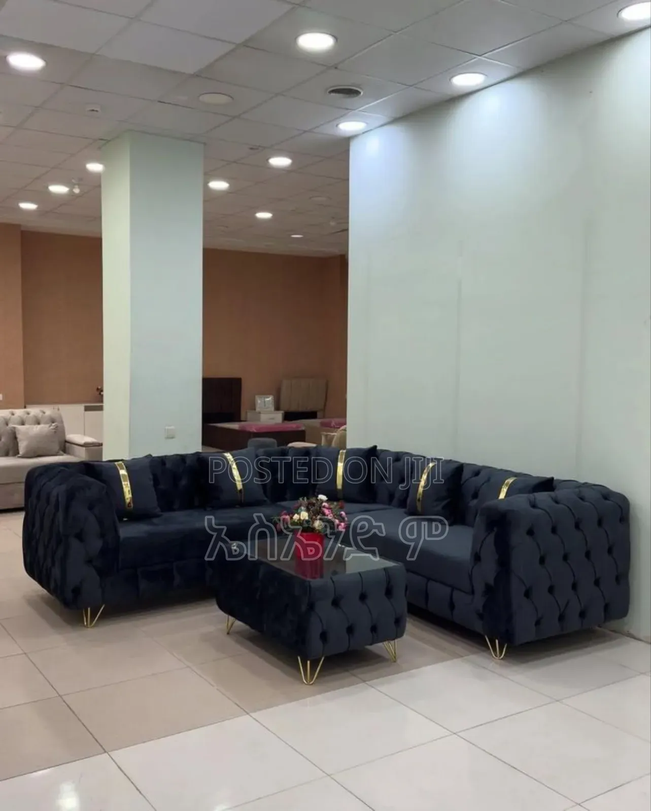 Tekur Yemiyamer L Shaped Sofa