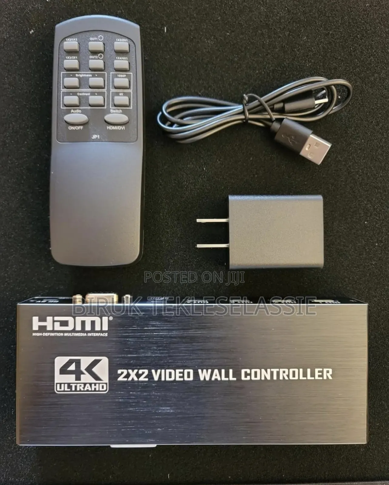 Hdmi-Compatible Video Wall Controller 2x2 Dvi Video Wall Processor