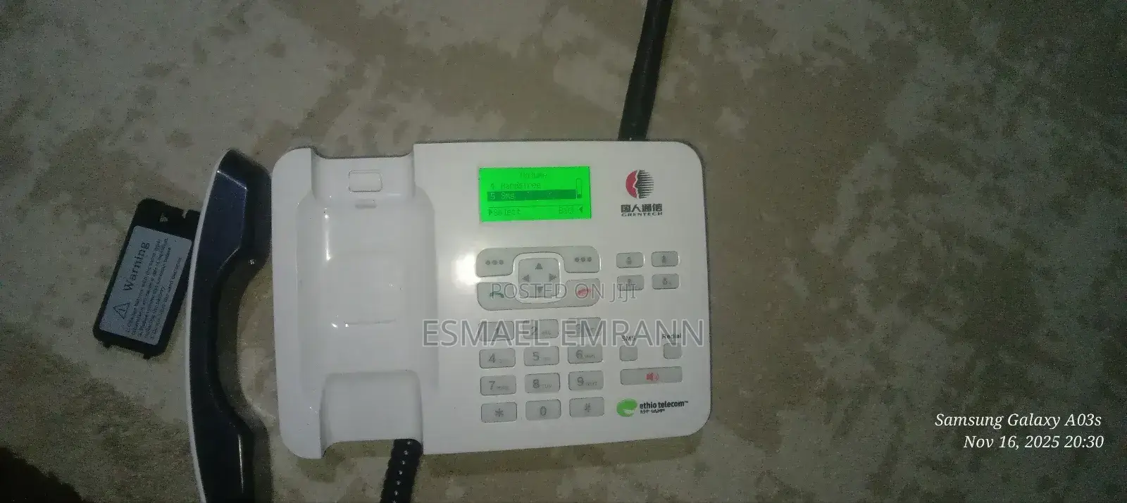 New Mobile Phone White