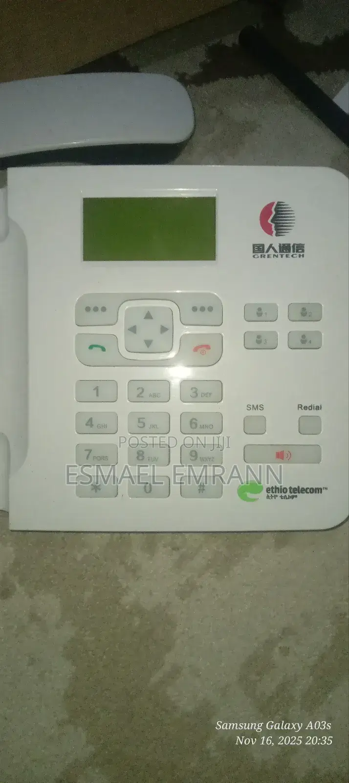 New Mobile Phone White