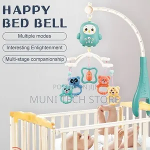Happy Bed Bell With Remote Crib Toy