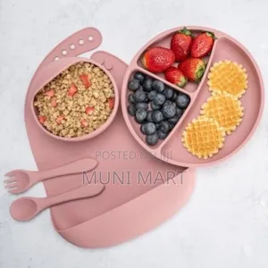 6-Piece Silicone Baby Feeding