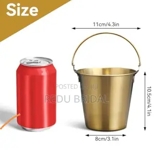 Mini Metal Buckets 1.7liter