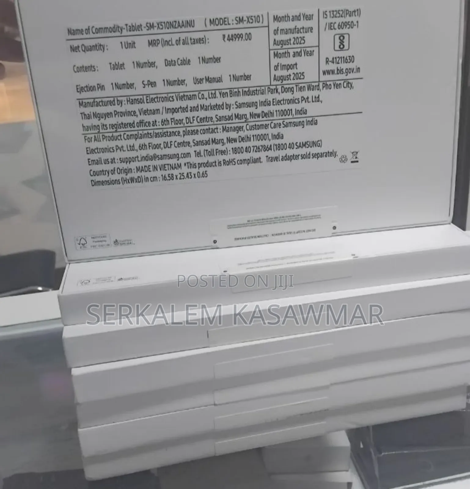 New Samsung Galaxy Tab S9 FE 128 GB Gray