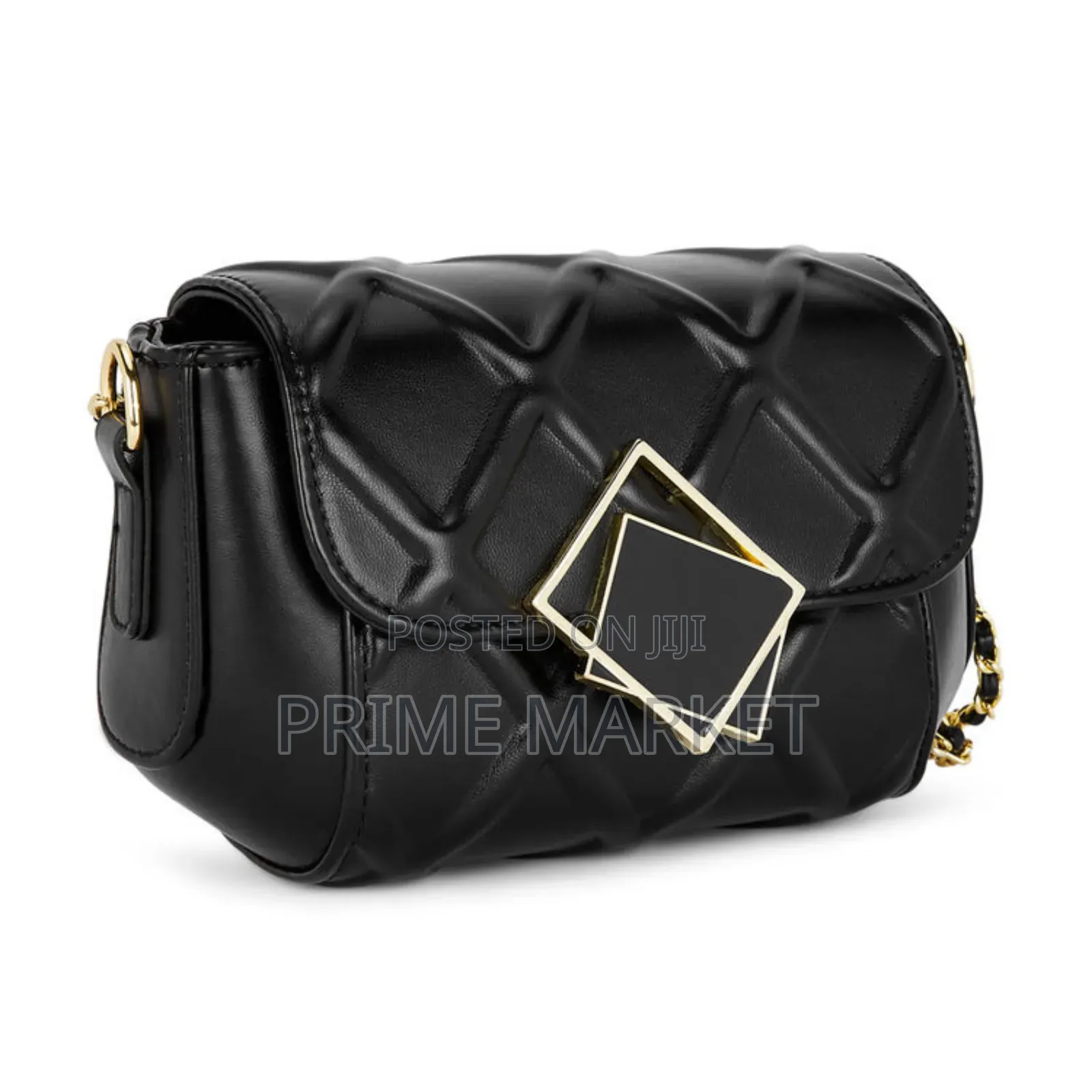 Brooklyn Black Patterned Sling Crossbody Women Bag-Genuine Leather