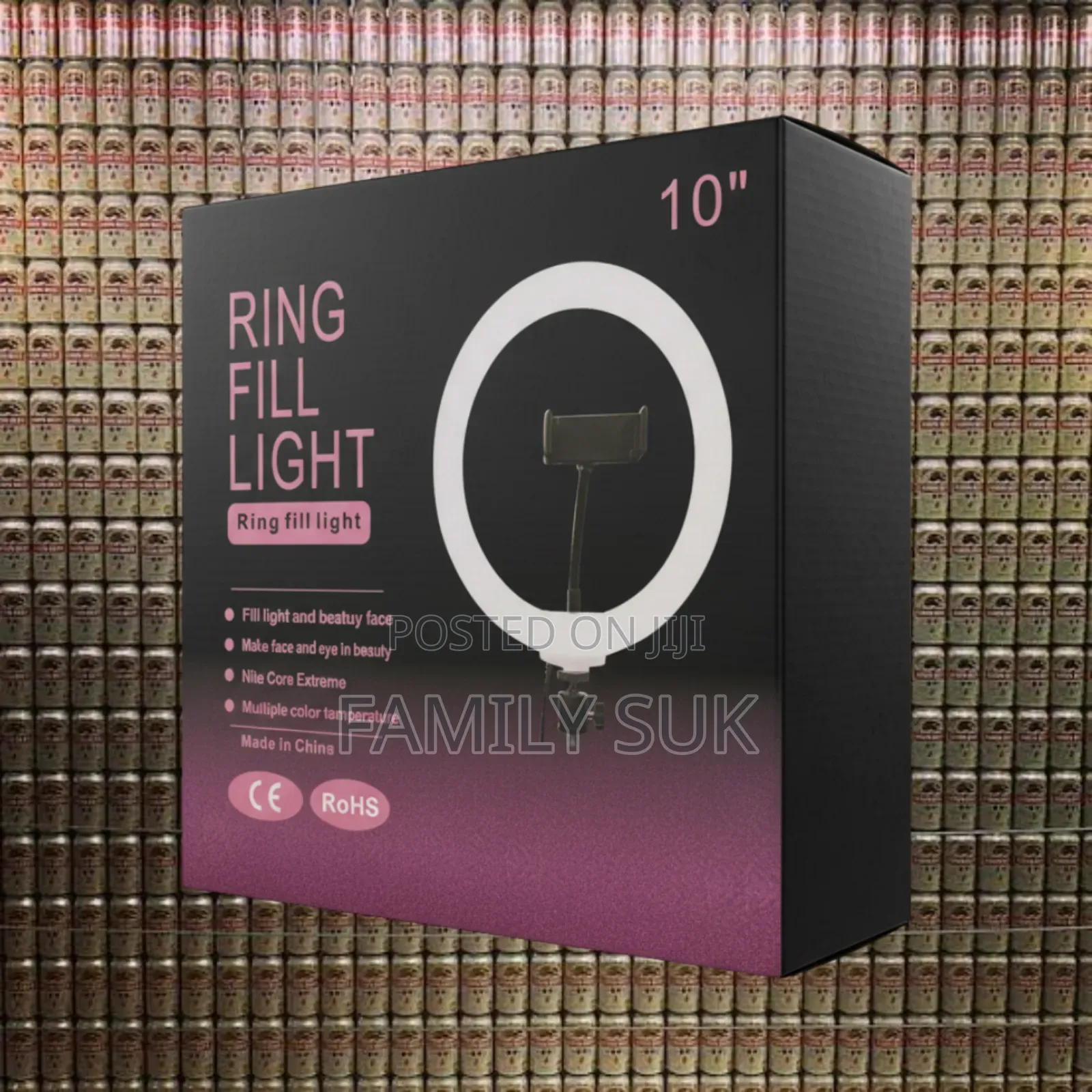 10 Inch Ring Light Easy Craft Project Lighting and Closeups