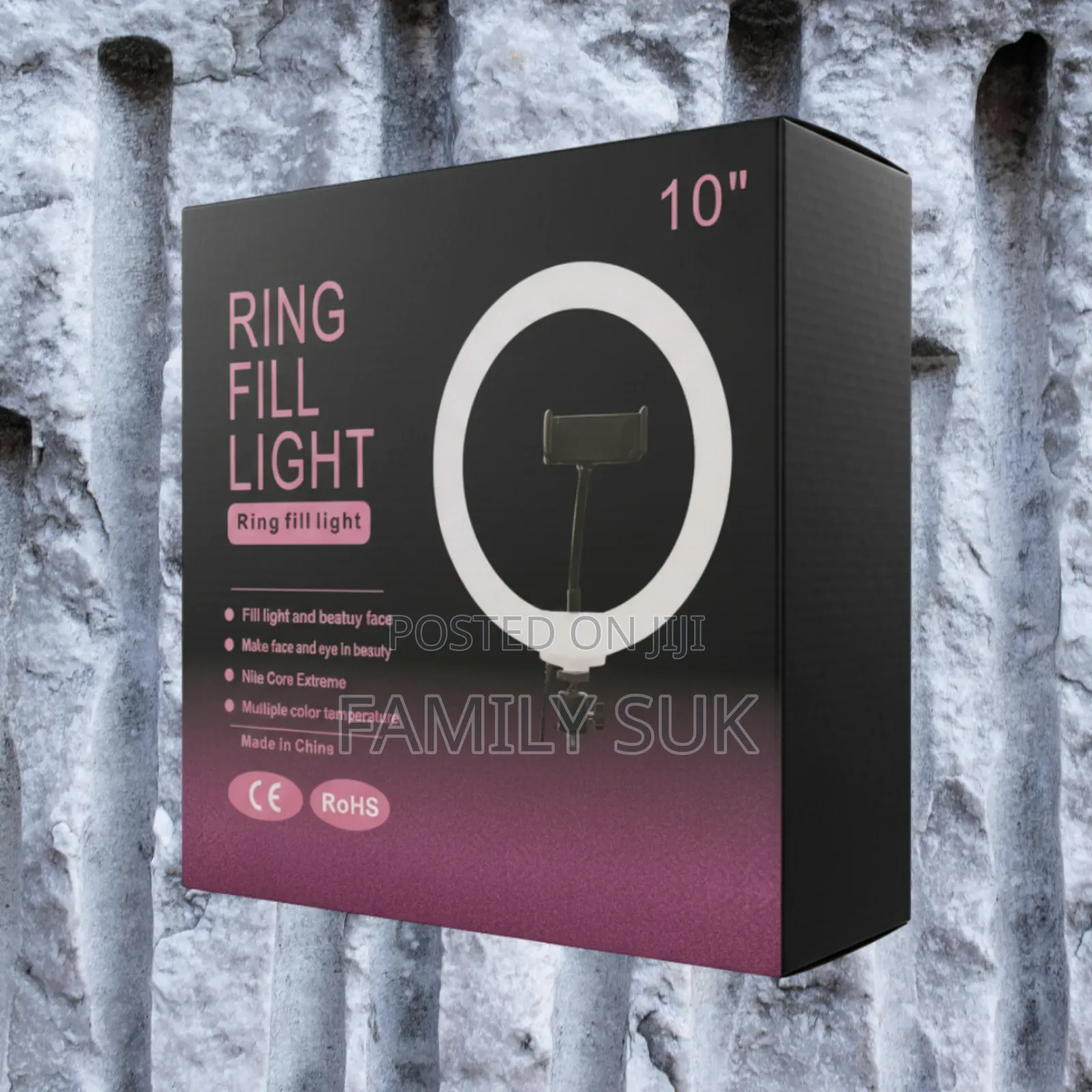 10 Inch Ring Light Easy Small Business Product Display Photo