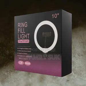 Photo - 10 Inch Ring Light Easy for Students, Work From Home Lighting