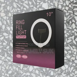 Photo - 10 Inch Ring Light Easy 360 Rotation for Precise Positioning