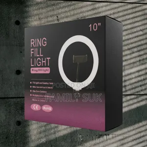 Photo - 10 Inch Ring Light Easy to Charge via Laptop Usb Port Power