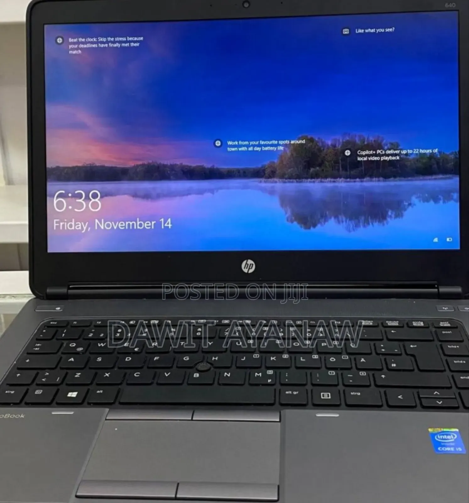 New Laptop HP ProBook 440 G5 8GB Intel Core I5 SSD 500GB
