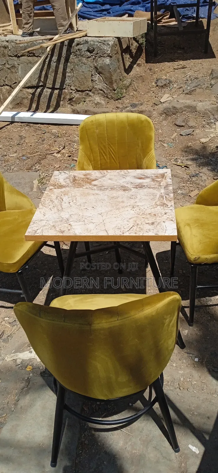 Cafe Hoteal Ande Home Table ጠረፔዛ