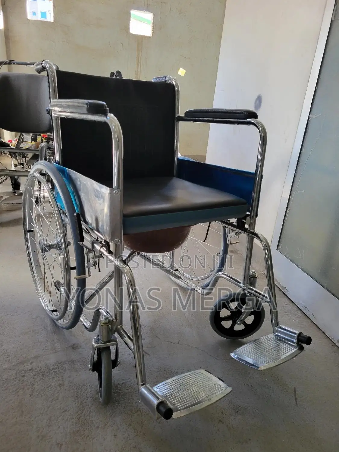Commode Wheelchair鄜領shower+High Strength, Stainless, Aging-Resistant