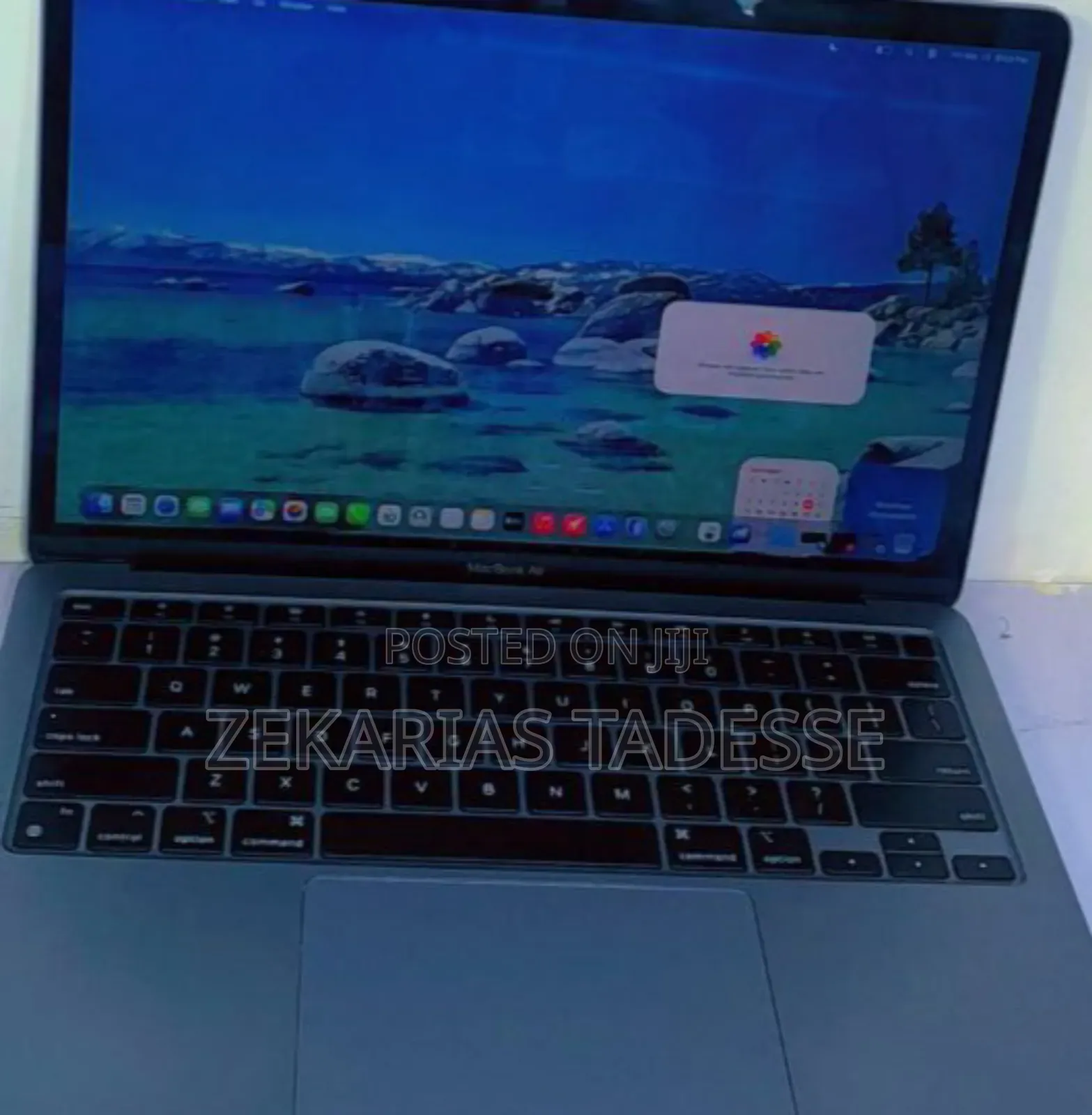 New Laptop Apple MacBook Air 2020 M1 8GB Apple M1 SSD 256GB