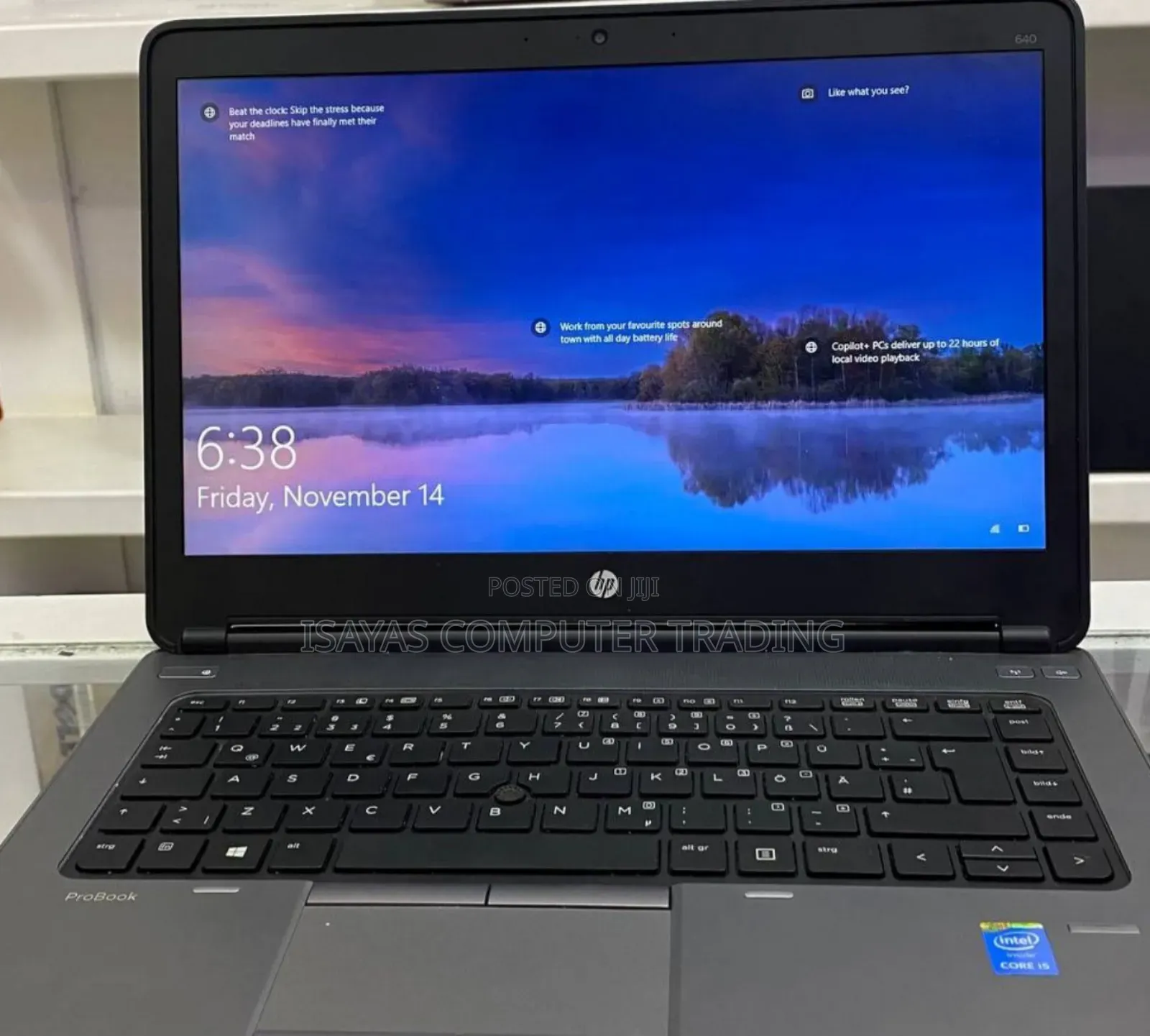 New Laptop HP EliteBook 840 G1 8GB Intel Core I5 HDD 500GB