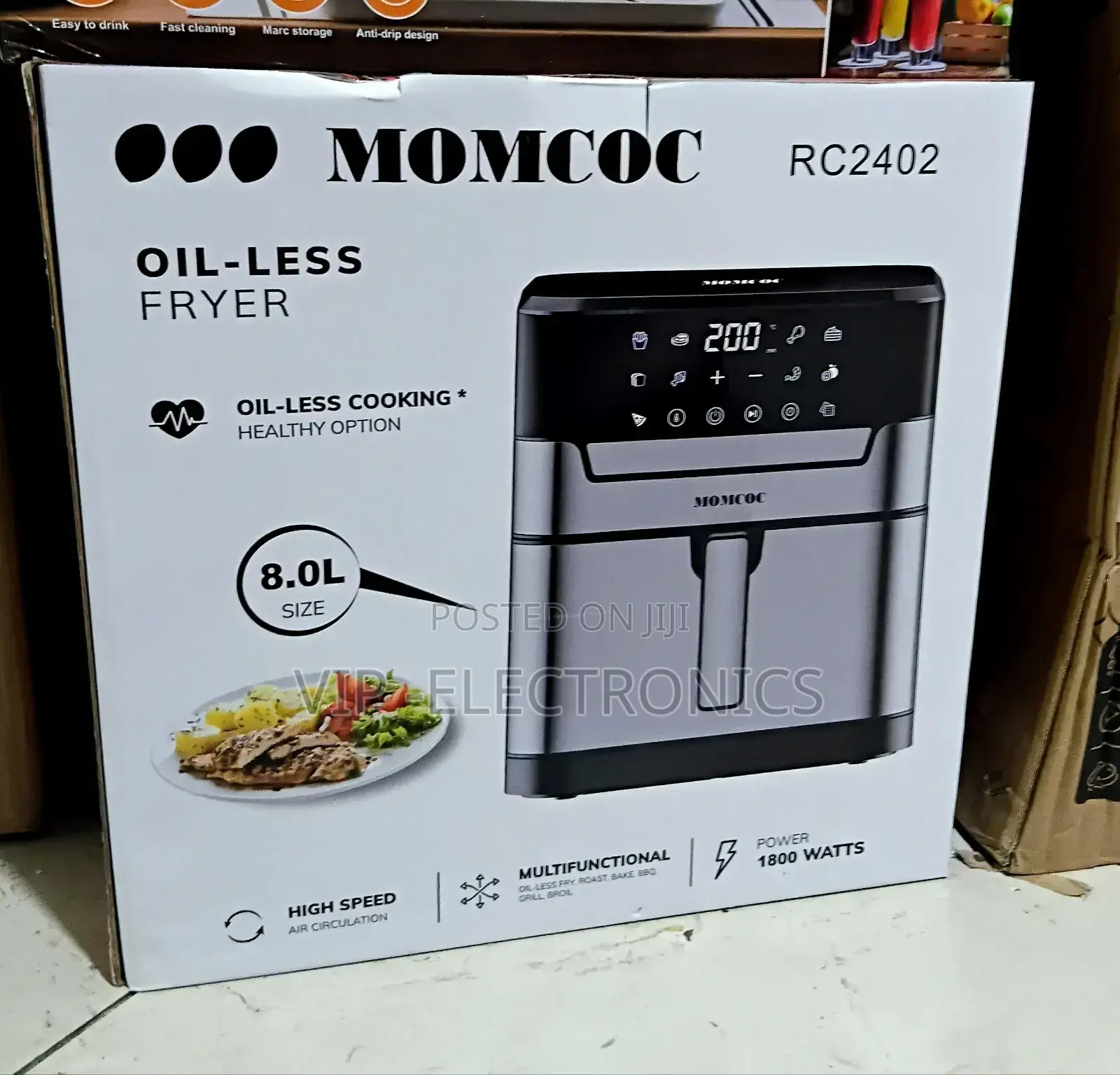 Momcoc Air Fryer 8liter Original Products