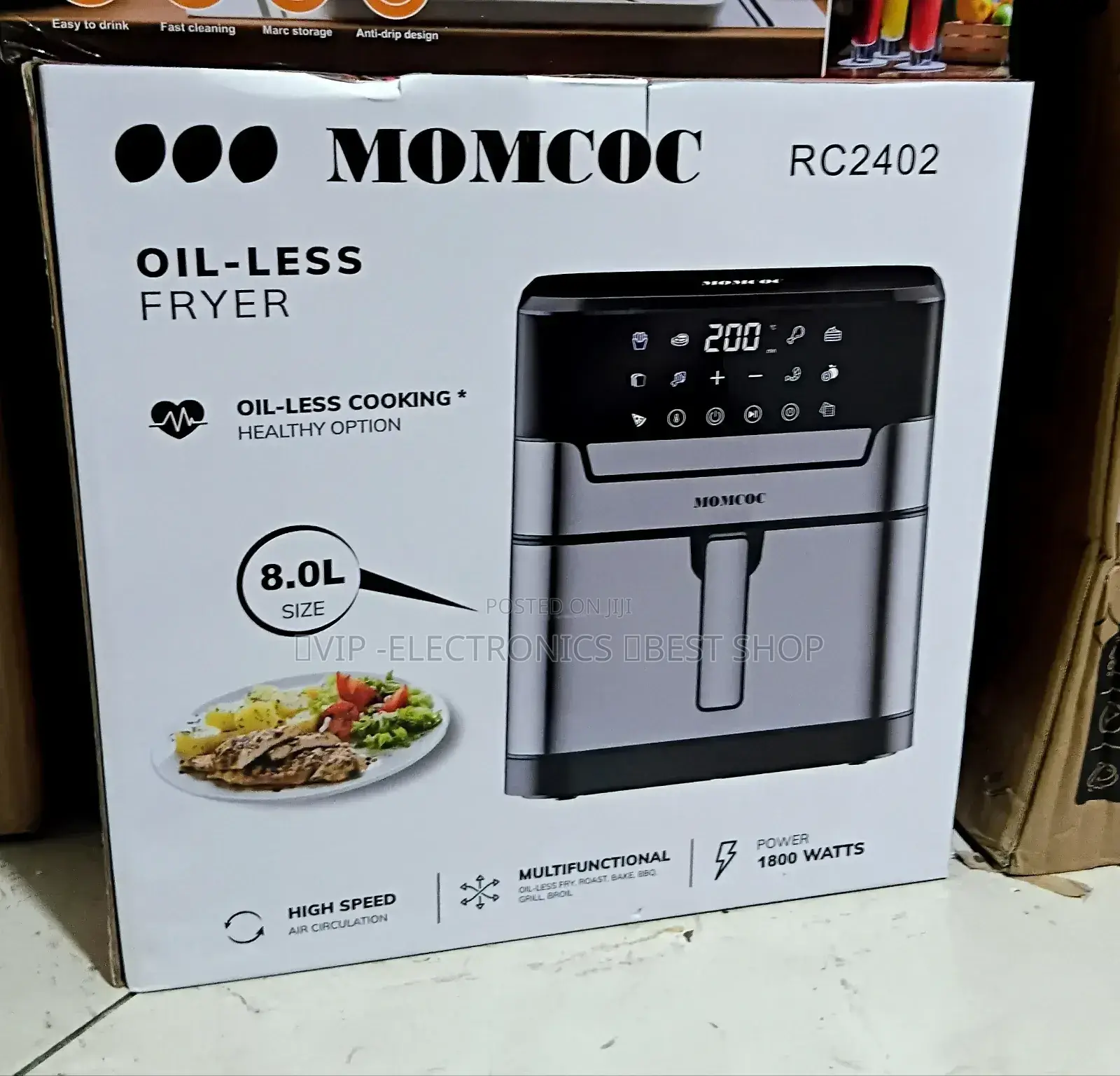 Momcoc Air Fryer 8liter Original Products