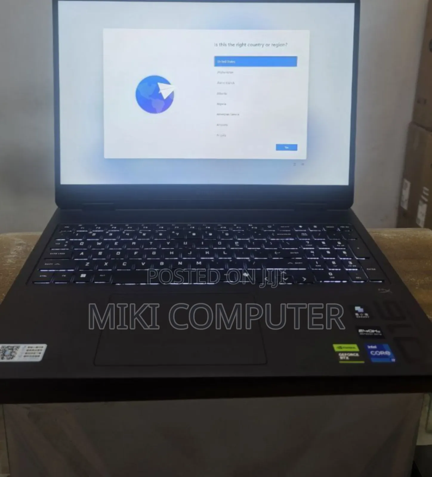 New Laptop HP Omen 16 16GB Intel Core I7 SSD 1T