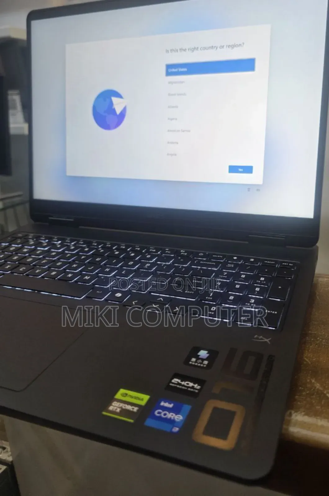 New Laptop HP Omen 16 16GB Intel Core I7 SSD 1T