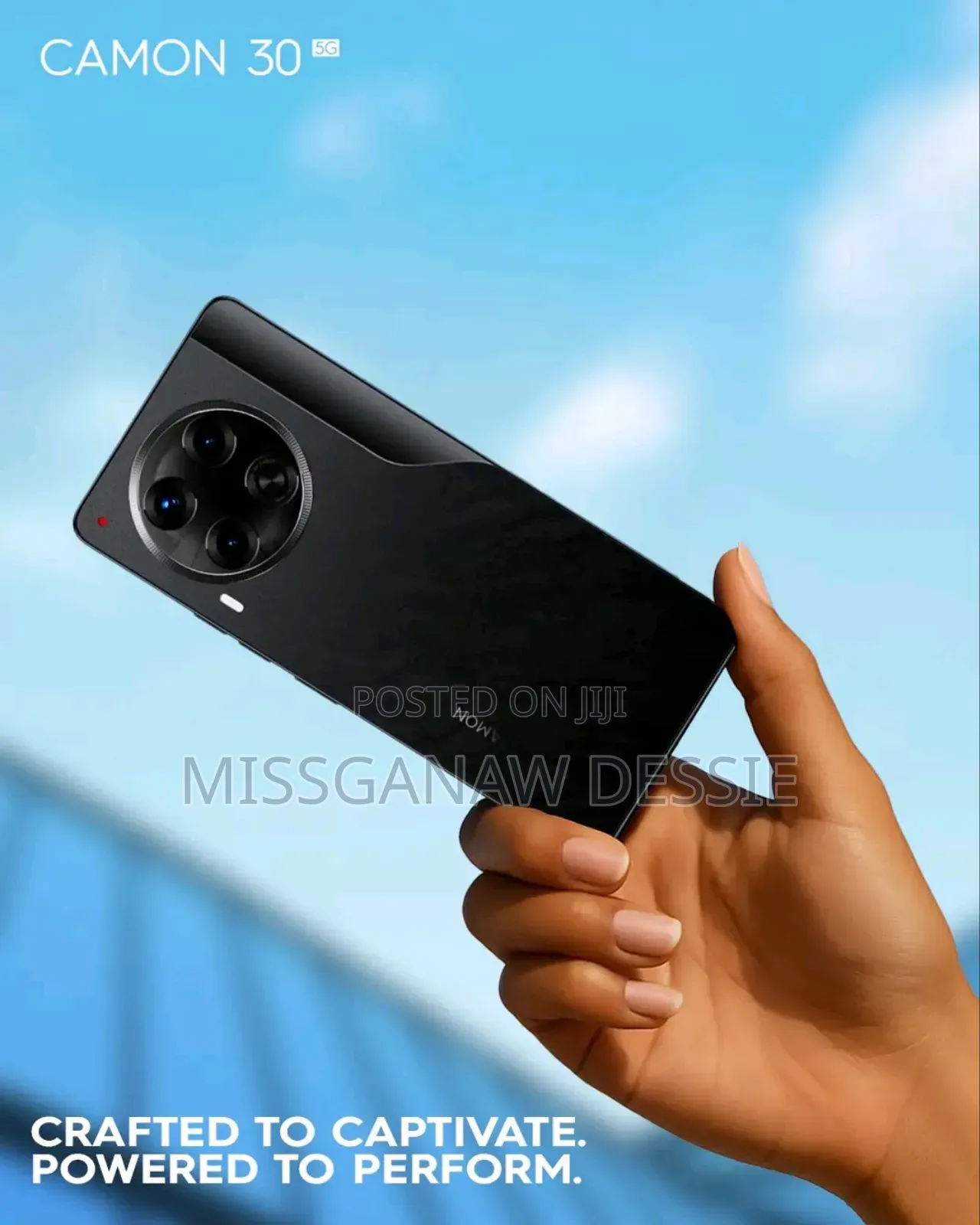 Tecno Camon 30 5G 256 GB Black