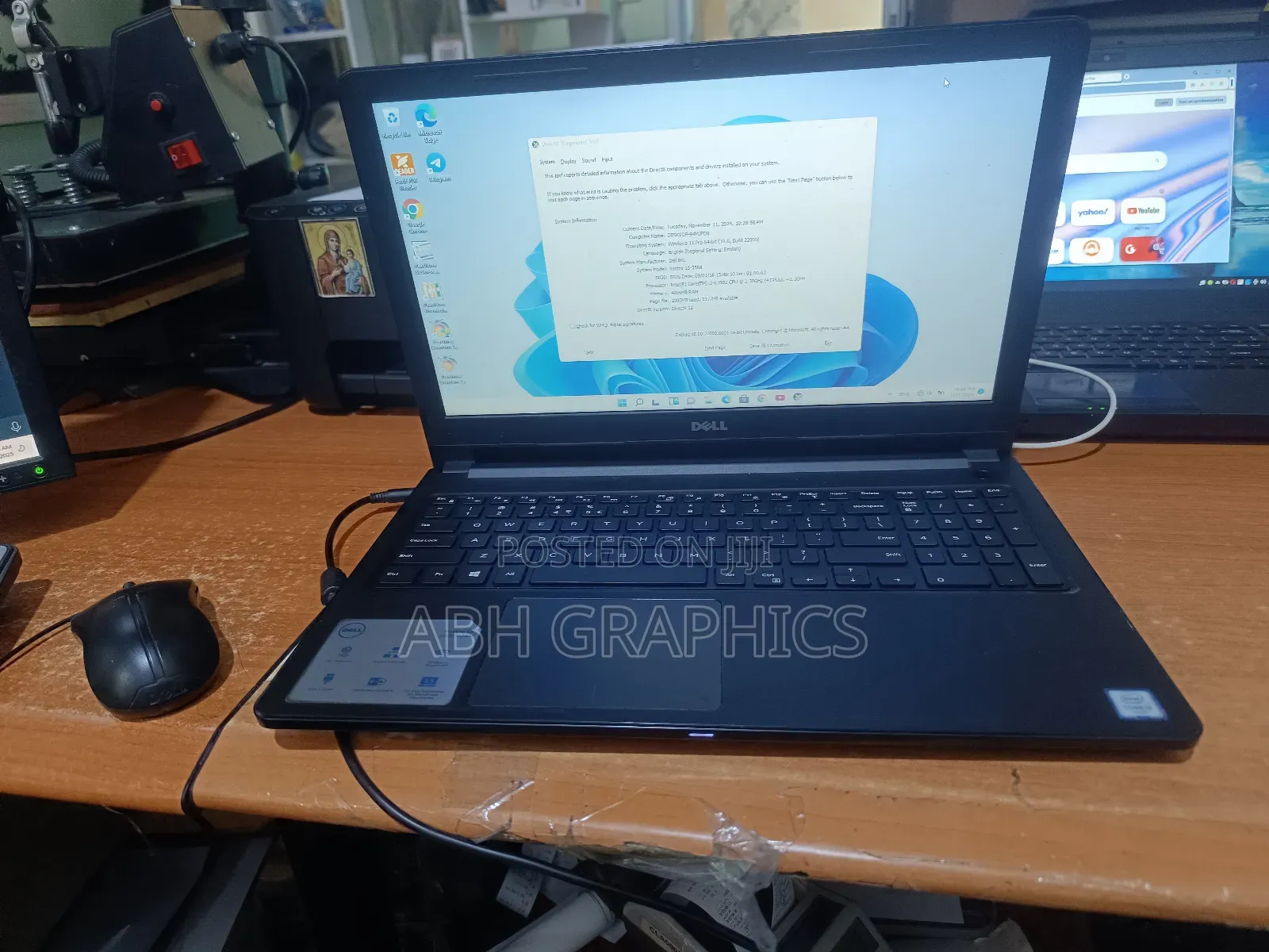 New Laptop Dell Vostro 3000 4GB Intel Core I3 HDD+SSD 1T