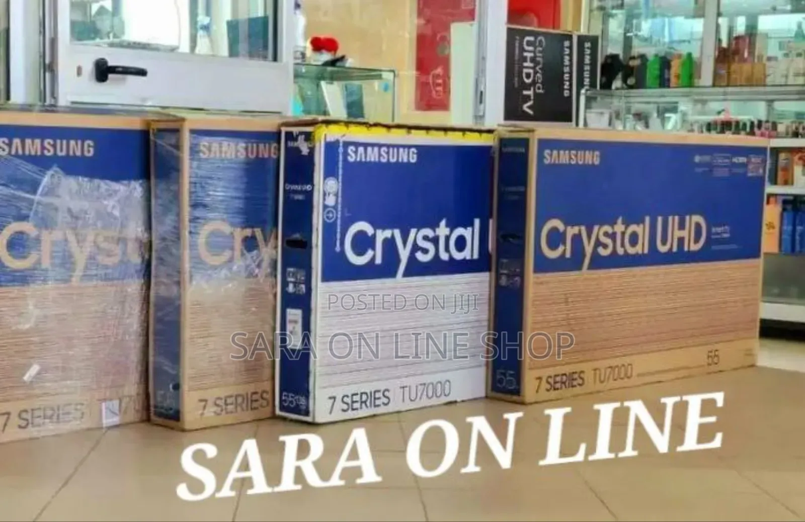 ◇◇Samsung 55,65,75,85 Crustal Uhd Curved New 2025 ☆Free Delivery
