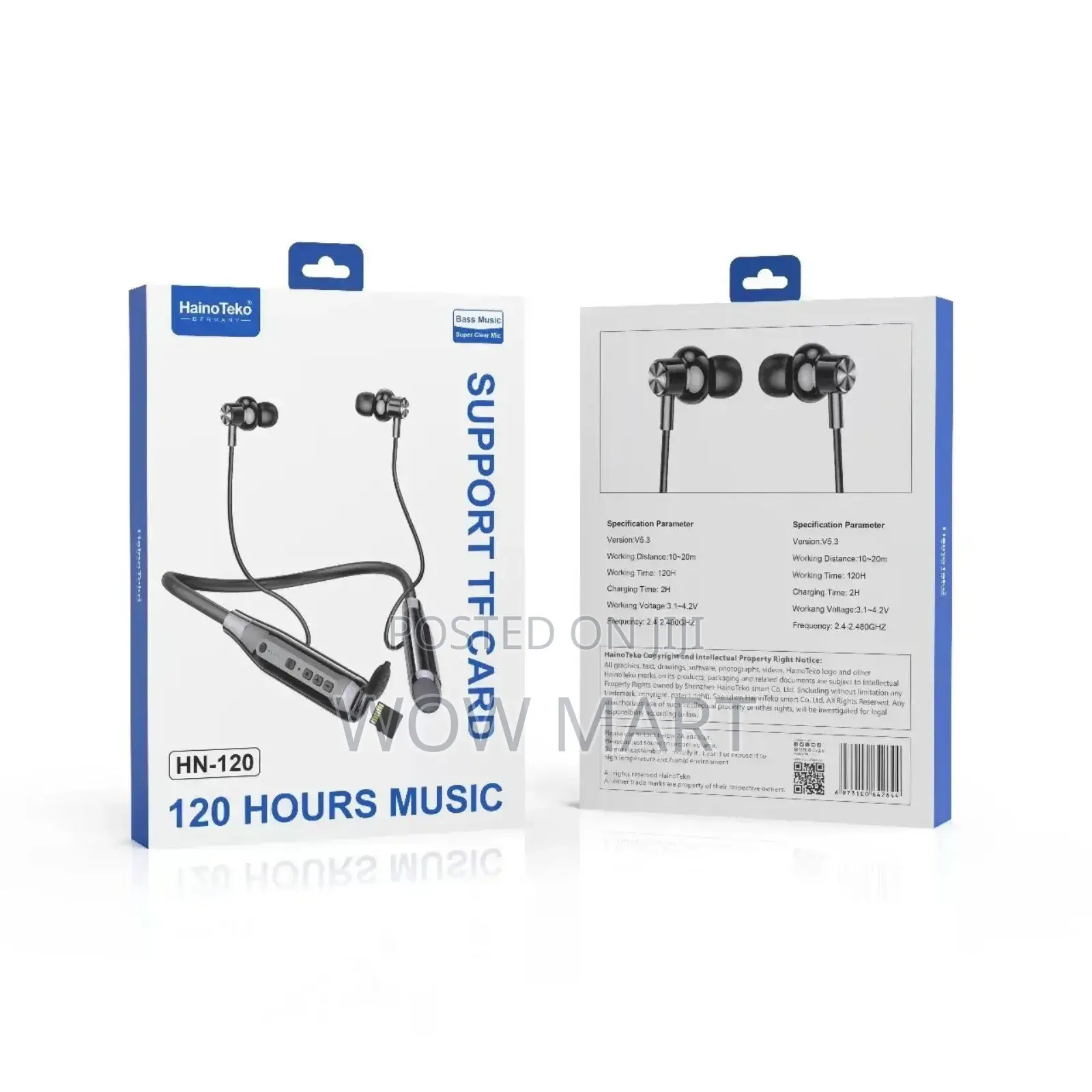 Hainoteko Hn-120 Bluetooth Headset