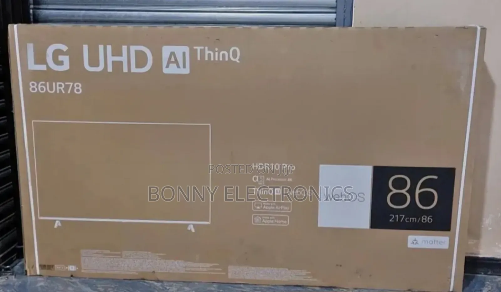 Lg 86" Uhd Smart Tv - Brand New