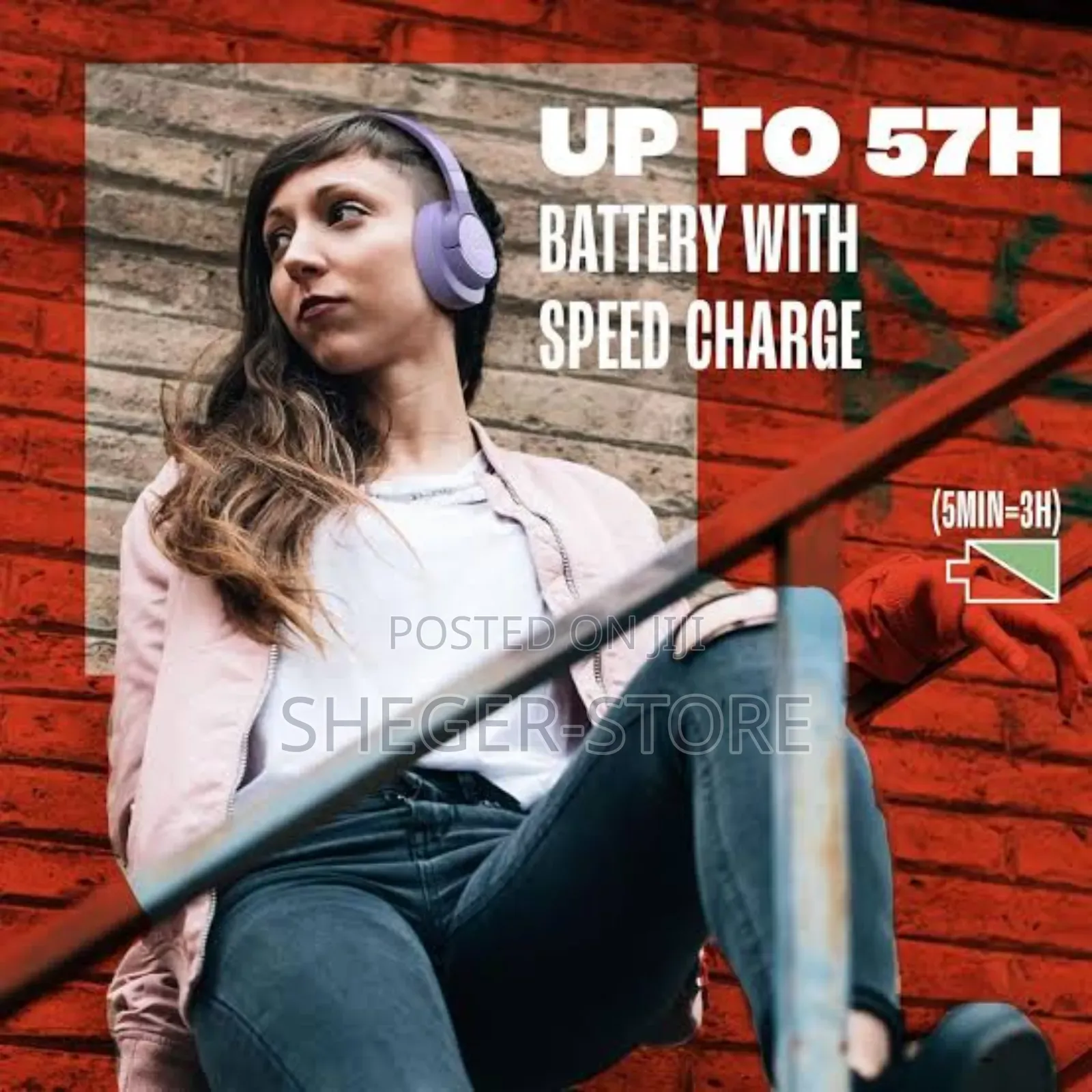 JBL Pure Bass 720 Bluetooth Headphones