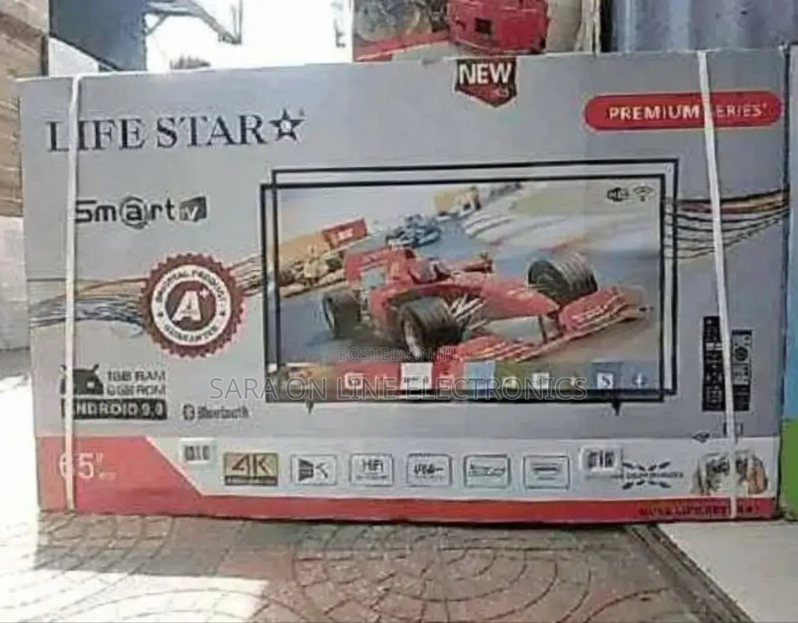 ☆Life Star 65" New 2025 Tv ●○Free Delivery ●10year Warranty