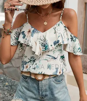Women's Off Shoulder Vacation Blouse