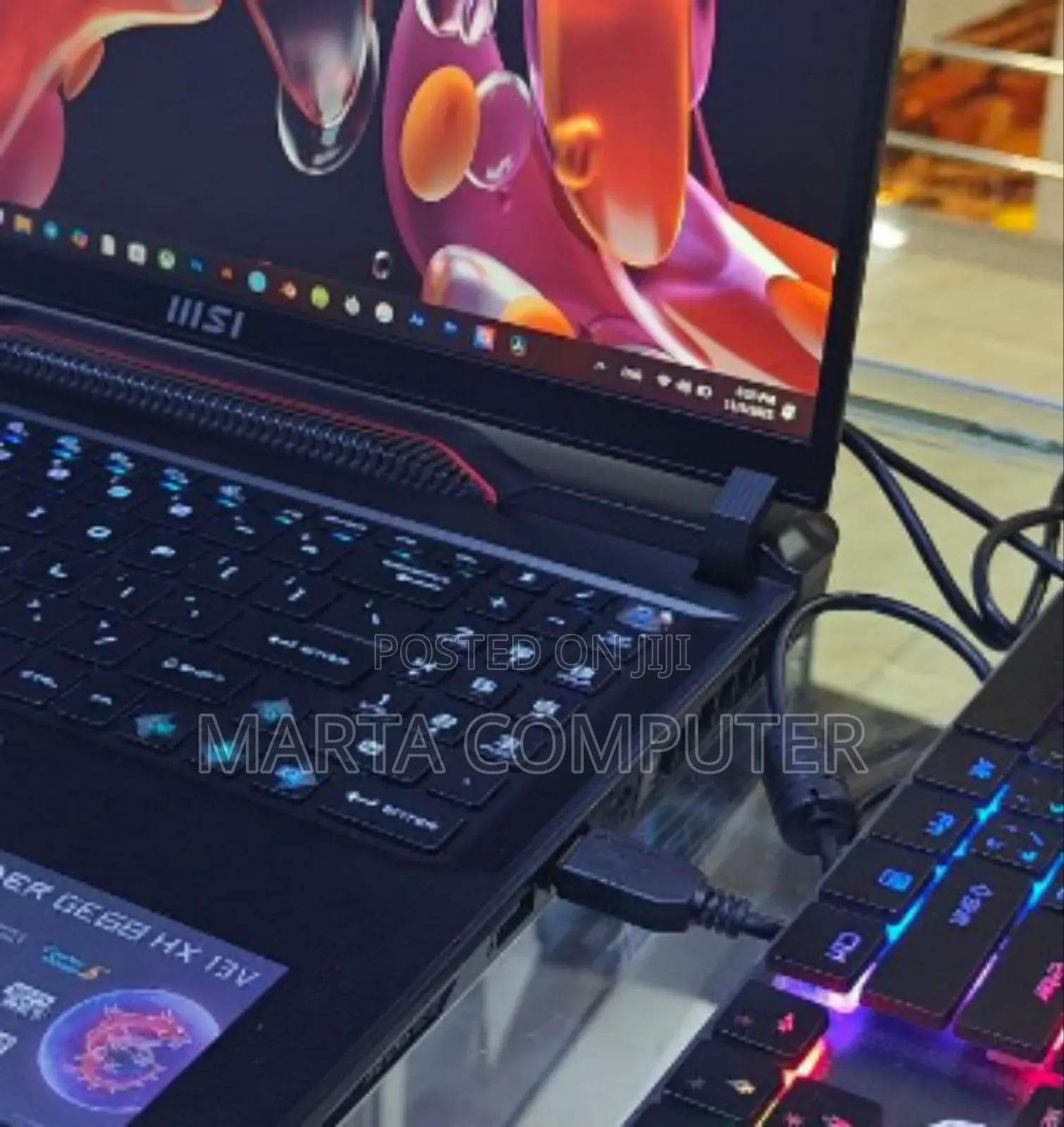 New Laptop MSI Raider GE68HX 13vi-202us 32GB Intel Core I9 SSD 1T