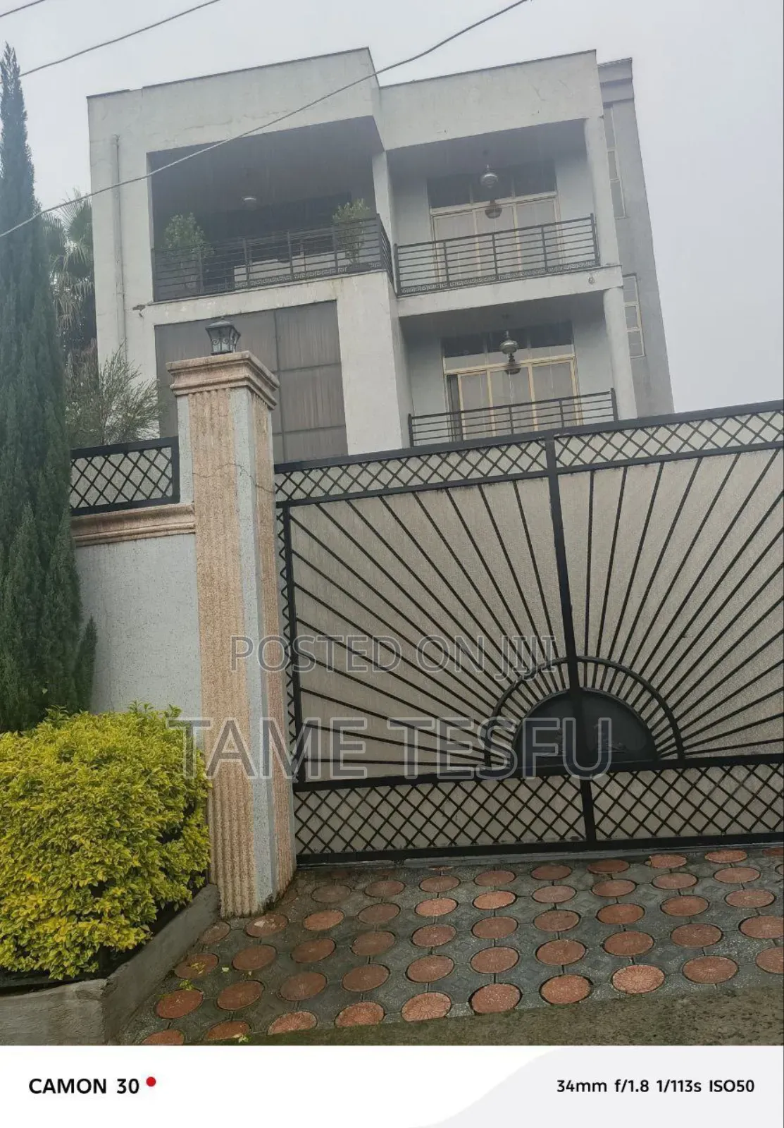 Furnished 6bdrm House in ወሰን, Yeka for sale