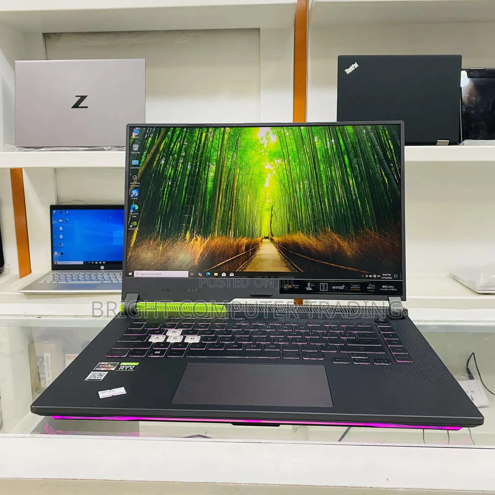 New Laptop Asus ROG Strix G16 G614 16GB AMD Ryzen 9 SSD 512GB