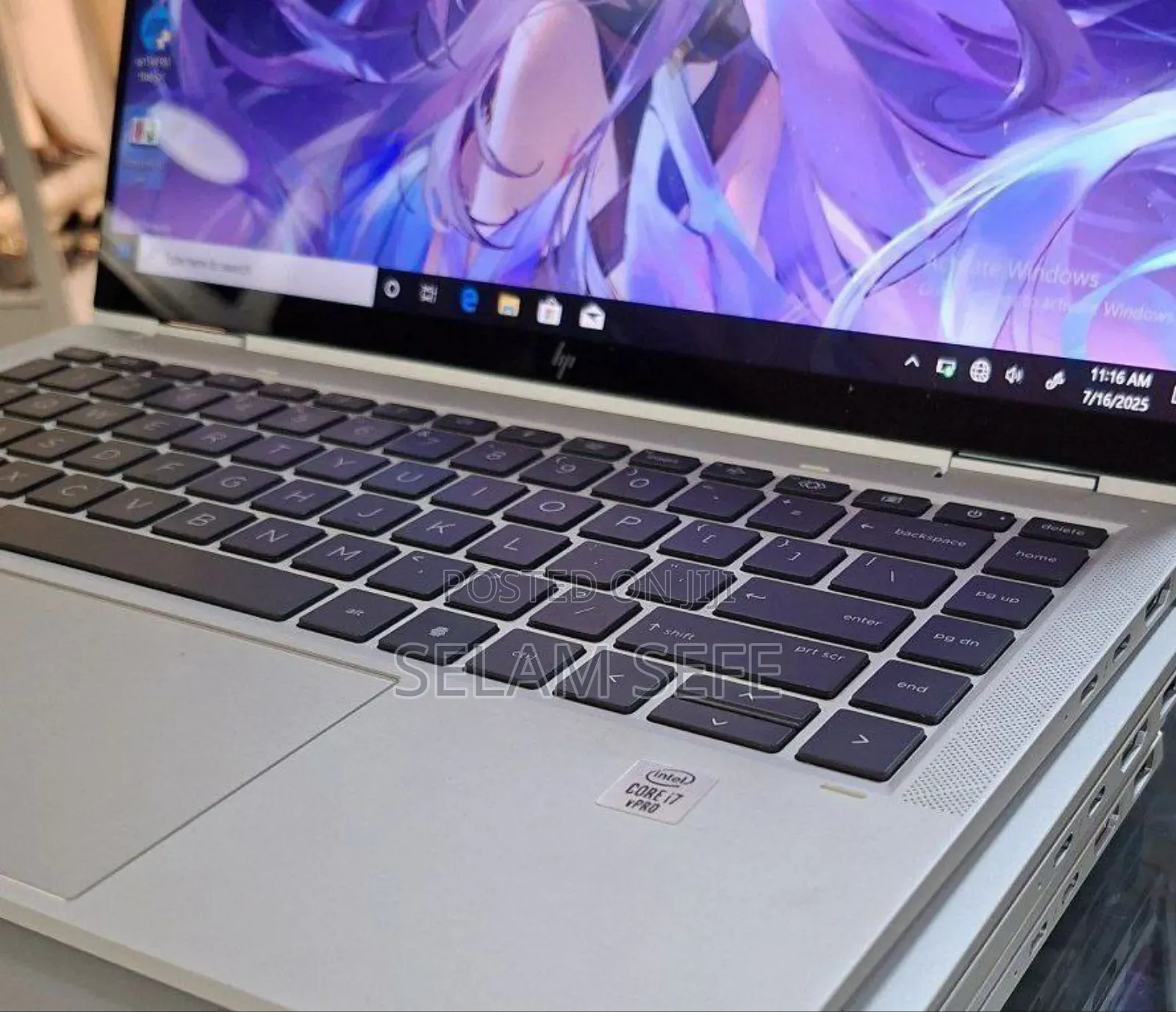 New Laptop HP Spectre X360 16GB Intel Core I7 SSD 512GB