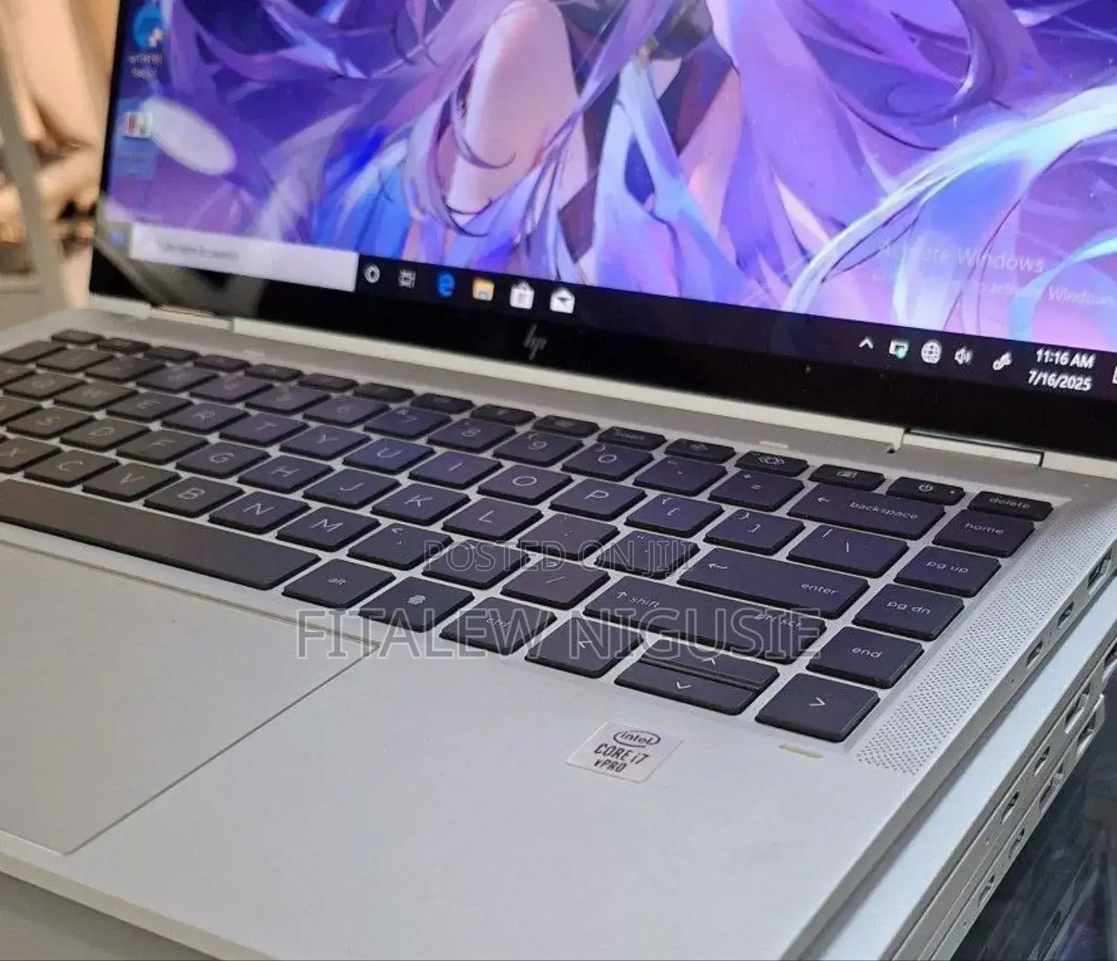 New Laptop HP Spectre X360 16GB Intel Core I7 SSD 512GB