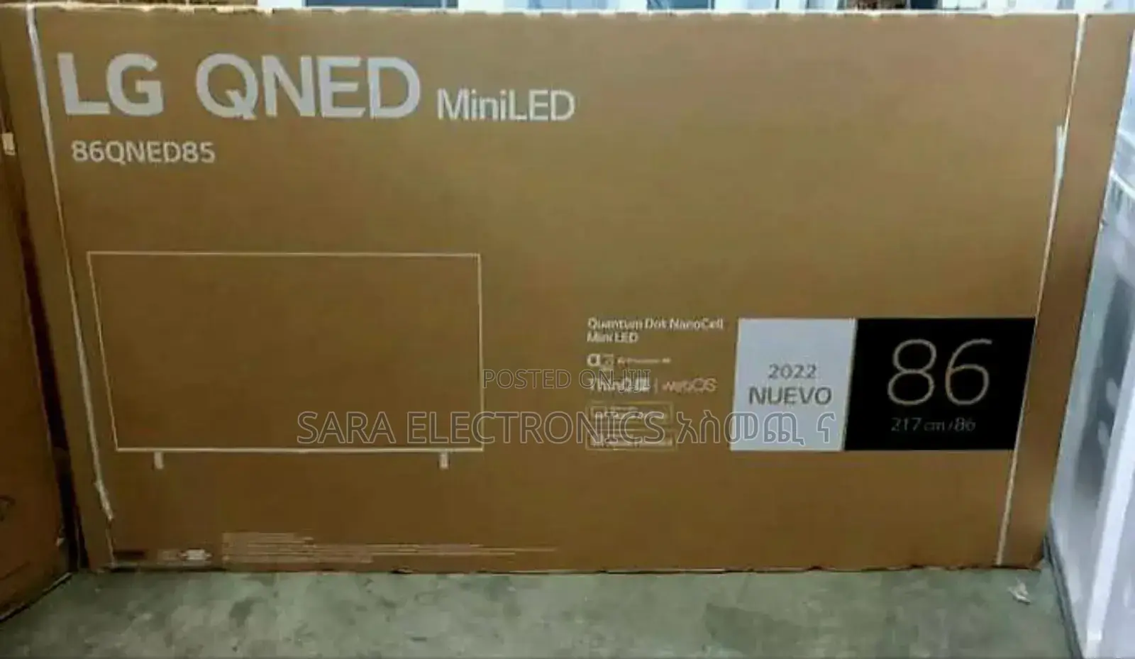 ☆Lg 86" Qned Mini Led Tv ♡New Model Free Delivery
