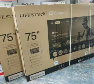 ◇♡Life Star 75" Google Tv New Model ♧Free Delivery 10year Warranty