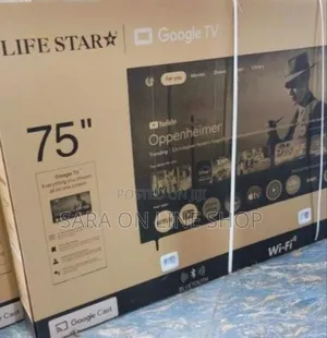 ◇♡Life Star 75" Google Tv New Model ♧Free Delivery 10year Warranty