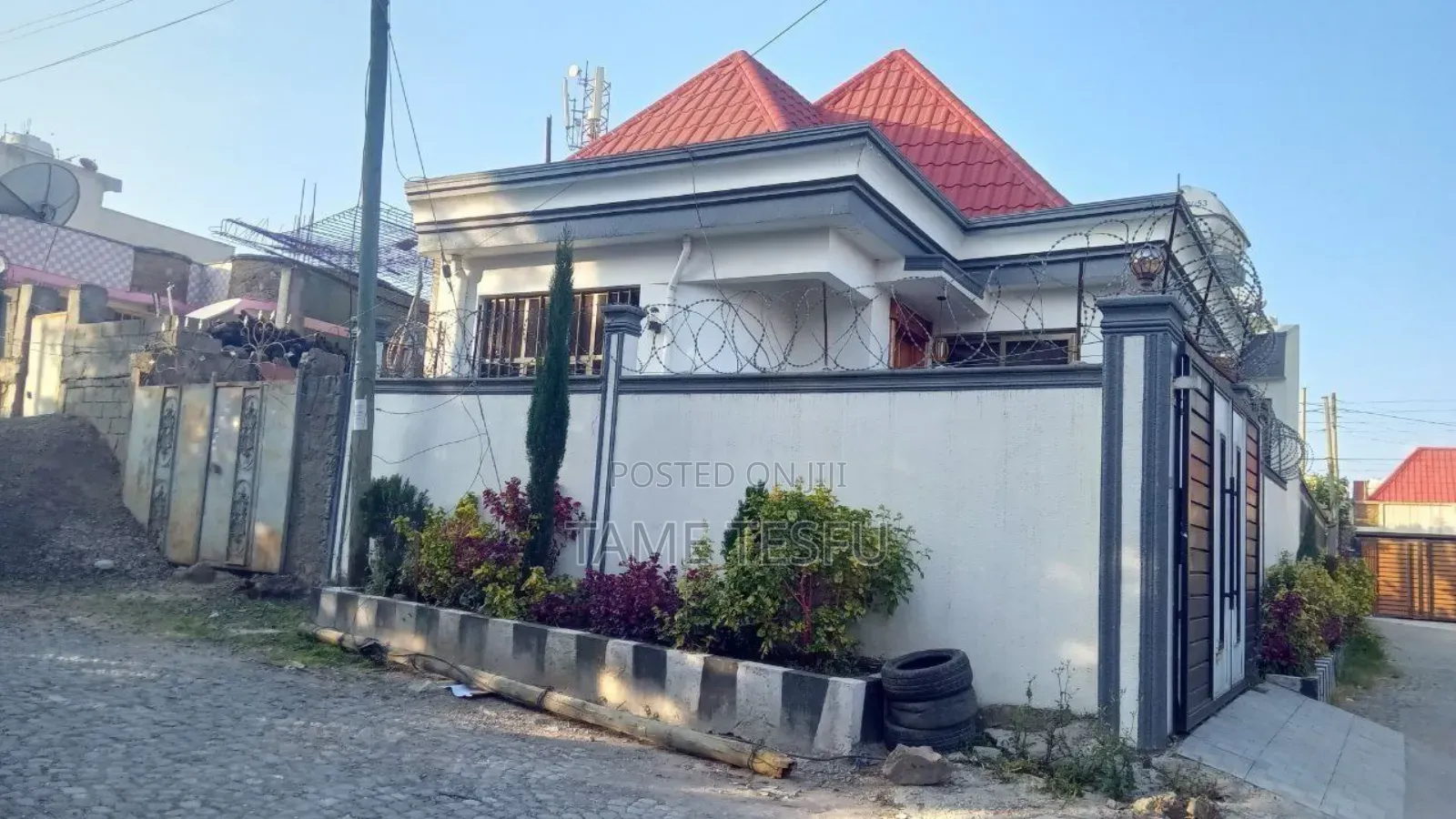 Furnished 3bdrm House in ሰሚት, Bole for sale